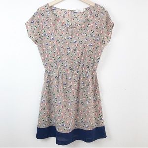 LOVE TREE Vintage Print Mini Dress